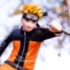 Obrazek Figurka Naruto Uzumaki – Naruto Shippuden (Poza bojowa z kunai)