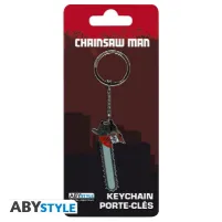 Obrazek Chainsaw Man – Oficjalny metalowy brelok Głowa Chainsaw Man