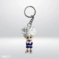 Obrazek Hunter x Hunter – Oficjalny PVC brelok Killua Zoldyck (Plastoy)