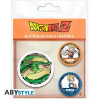 Obrazek Dragon Ball Z – Oficjalny zestaw przypinek Goku, Vegeta & Shenron