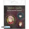 Obrazek Jujutsu Kaisen – Oficjalny zestaw przypinek Yuji, Megumi & Nobara