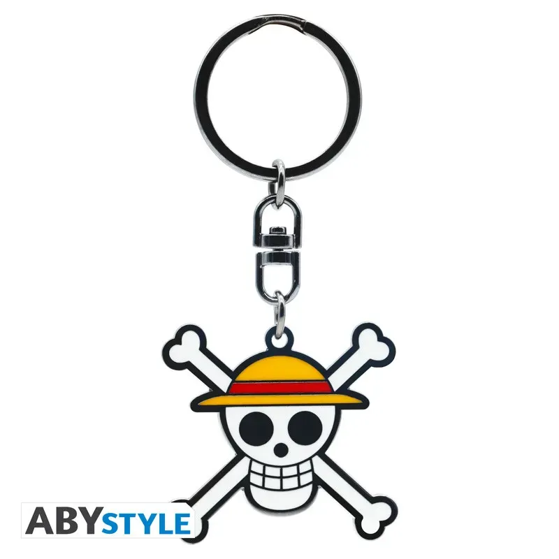 Obrazek Metalowy brelok Skull Luffy – One Piece