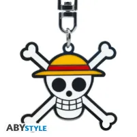Obrazek Metalowy brelok Skull Luffy – One Piece