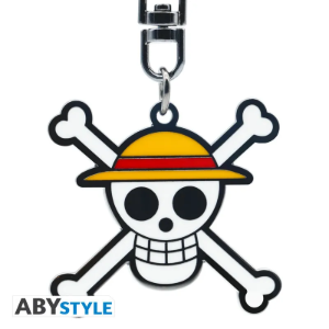 Obrazek Metalowy brelok Skull Luffy – One Piece