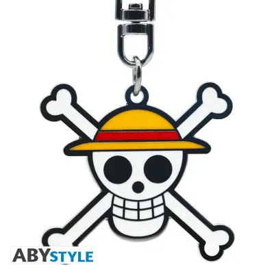 Obrazek Metalowy brelok Skull Luffy – One Piece