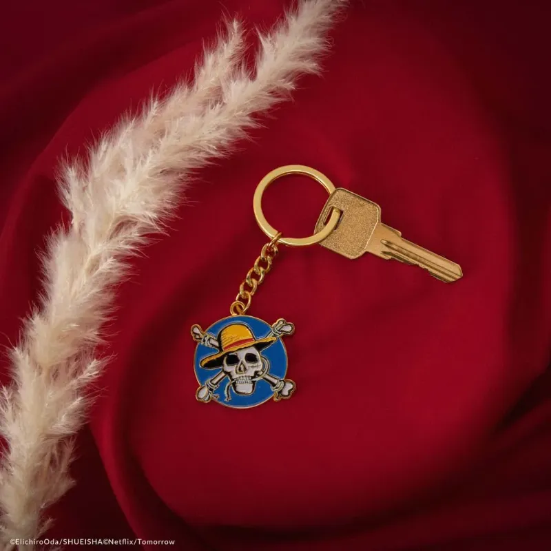 Obrazek Metalowy brelok Luffy (Pouch) – One Piece Netflix