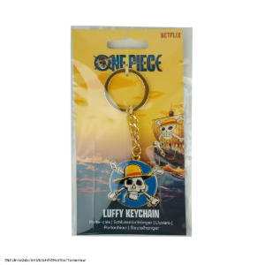 Obrazek Metalowy brelok Luffy (Pouch) – One Piece Netflix