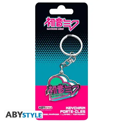 Obrazek Metalowy brelok Heart – Hatsune Miku