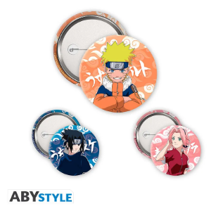 Obrazek Zestaw przypinek Team 7 – Naruto