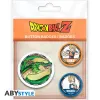 Obrazek Zestaw przypinek Goku, Vegeta i Shenron – Dragon Ball Z