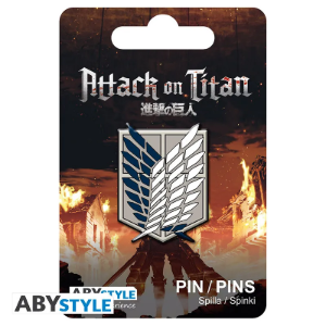 Obrazek Metalowa przypinka Korpus Zwiadowców – Attack on Titan
