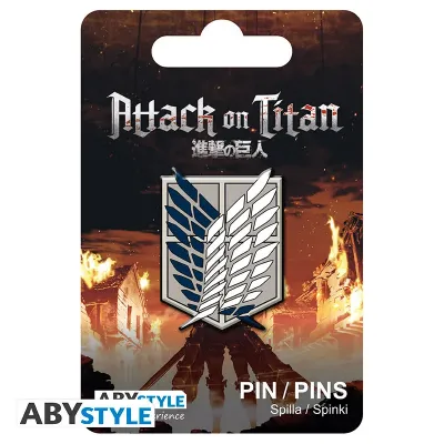 Obrazek Metalowa przypinka Korpus Zwiadowców – Attack on Titan