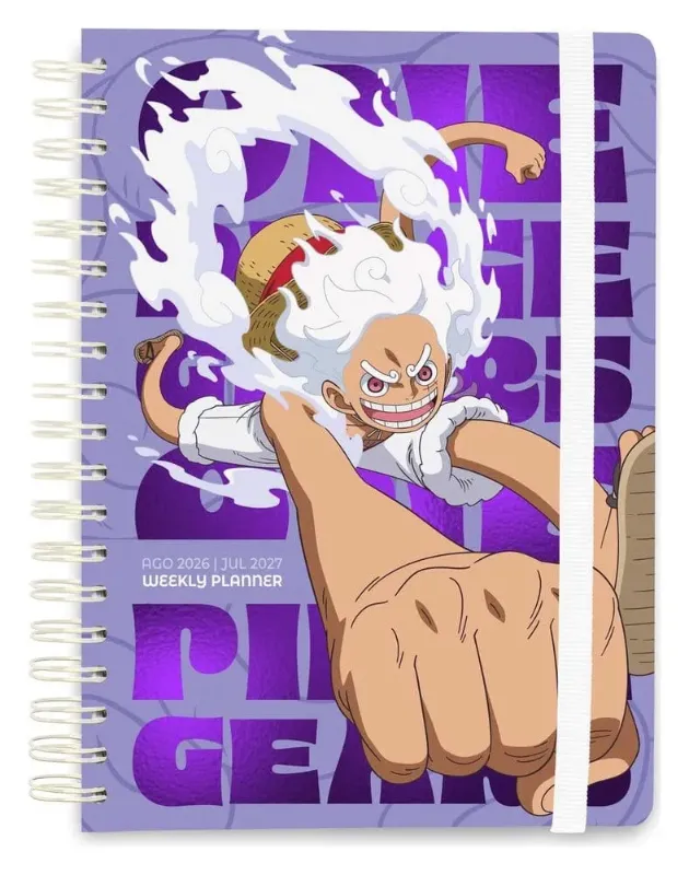 Obrazek Planner szkolny A5 Gear 5 2026/2027 – One Piece