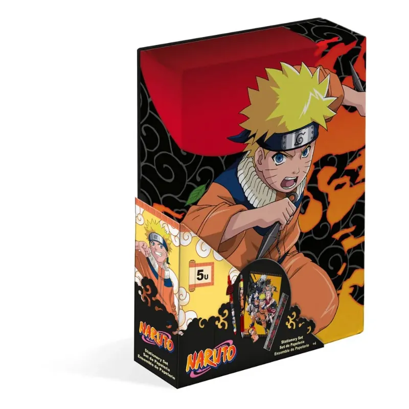 Obrazek Zestaw szkolny Deluxe Naruto – Stationery Set