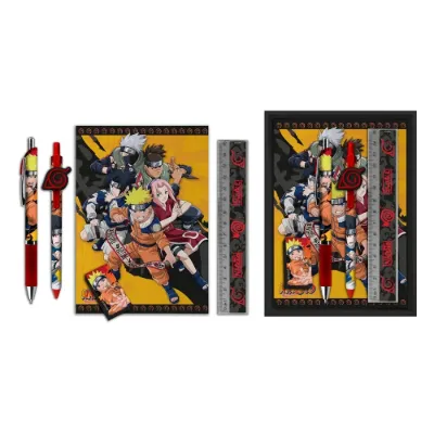 Obrazek Zestaw szkolny Deluxe Naruto – Stationery Set