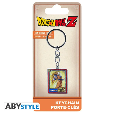 Brelok lentikularny Dragon Ball Z na oryginalnej karcie blisterowej firmy ABYstyle
