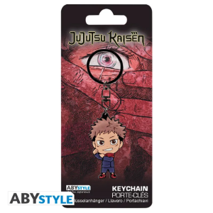Brelok PVC Yuji Itadori na oryginalnej karcie blisterowej firmy ABYstyle